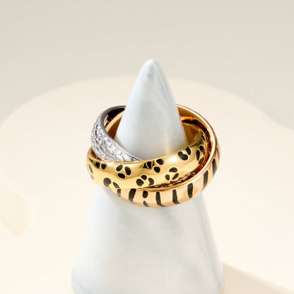 [Luxora] TRINITY  RING LEOPARD PRINT