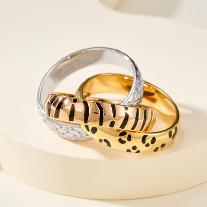[Luxora] TRINITY  RING LEOPARD PRINT