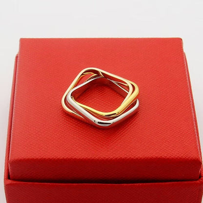 [Luxora] TRINITY 3.5MM CUSHION RING COLLECTION