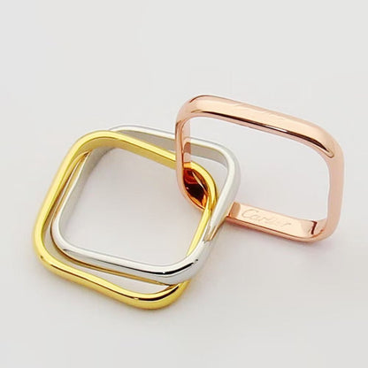 [Luxora] TRINITY 3.5MM CUSHION RING COLLECTION