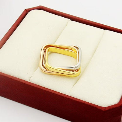 [Luxora] TRINITY 3.5MM CUSHION RING COLLECTION