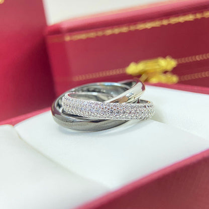 [Luxora]TRINITY 3.2MM RING BLACK CERAMIC
