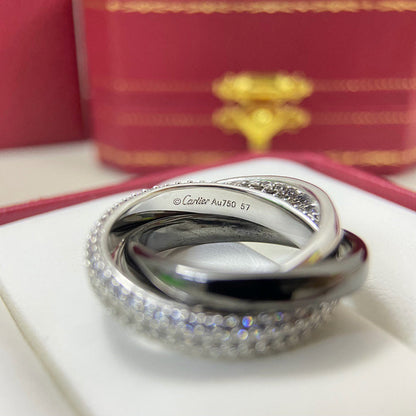 [Luxora]TRINITY 3.2MM RING BLACK CERAMIC