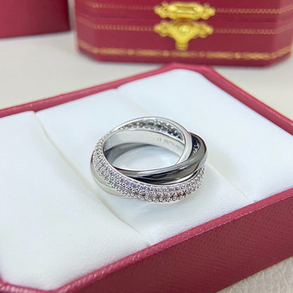 [Luxora]TRINITY 3.2MM RING BLACK CERAMIC
