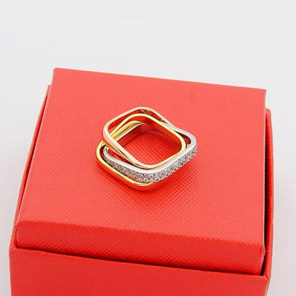 [Luxora] TRINITY 3.5MM CUSHION RING COLLECTION