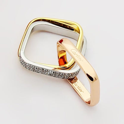 [Luxora] TRINITY 3.5MM CUSHION RING COLLECTION