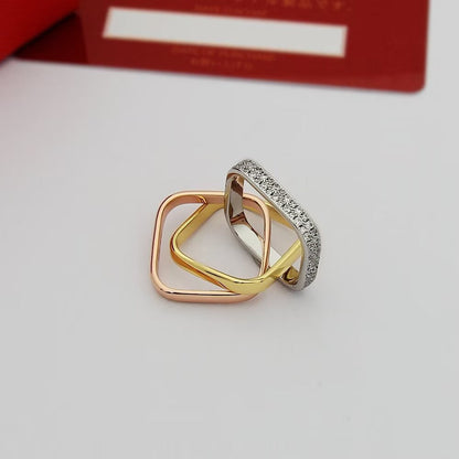 [Luxora] TRINITY 3.5MM CUSHION RING COLLECTION