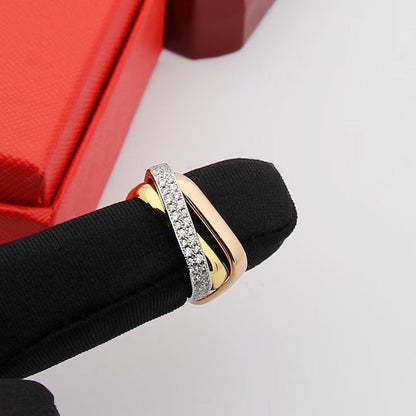 [Luxora] TRINITY 3.5MM CUSHION RING COLLECTION