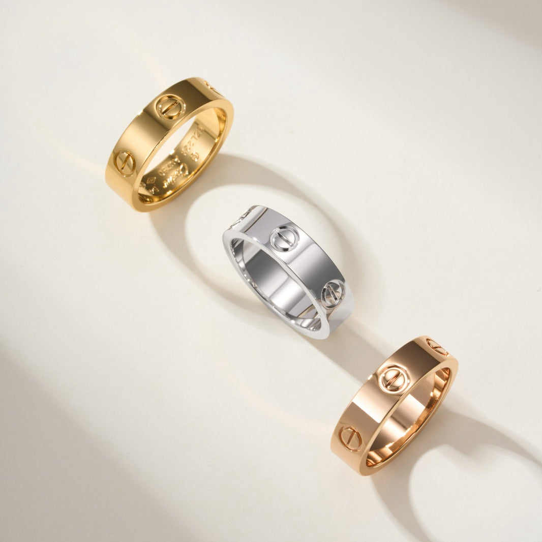 [Luxora]LOVE RING 5.5MM NO DIAMOND