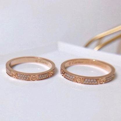 [Luxora]LOVE RING 2.65MM DIAMOND