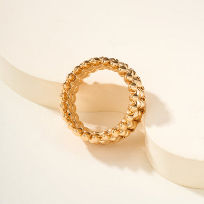 [Luxora]CLASH 9.2MM DOUBLE ROW RING