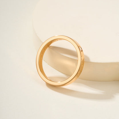 [Luxora]LOVE RING 4MM 1 DIAMOND