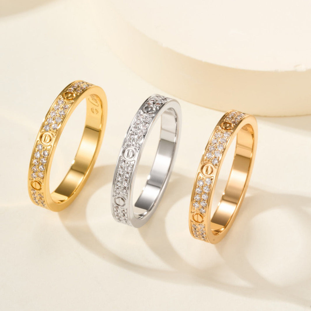 [Luxora]LOVE RING 2.65MM DIAMOND