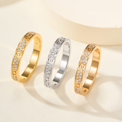 [Luxora]LOVE RING 2.65MM DIAMOND
