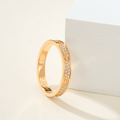 [Luxora]LOVE RING 2.65MM DIAMOND