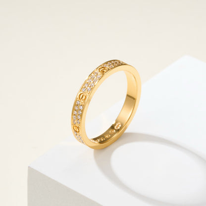 [Luxora]LOVE RING 2.65MM DIAMOND
