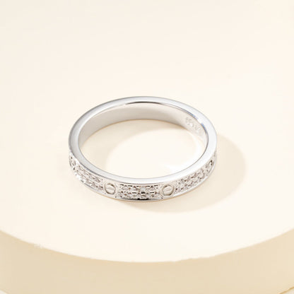[Luxora]LOVE RING 2.65MM DIAMOND