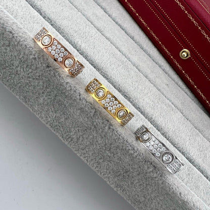 [Luxora]LOVE 5.5MM FULL-PAVE 6-DIAMOND RING