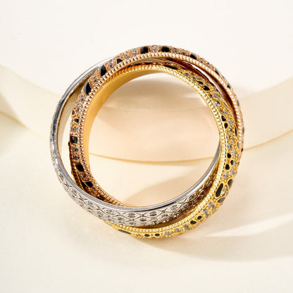 [Luxora] TRINITY  RING LEOPARD PRINT