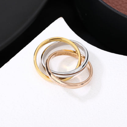 [Luxora] TRINITY 3.2MM RING COLLECTION