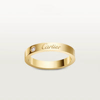 [Luxora]LOVE RING 4MM 1 DIAMOND