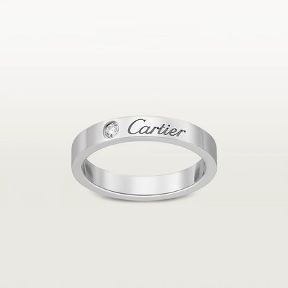 [Luxora]LOVE RING 4MM 1 DIAMOND