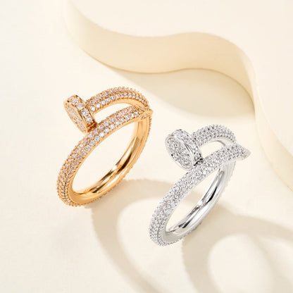 [Luxora]JUSTE RING 2.6MM FULL DIAMOND