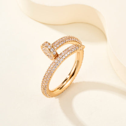[Luxora]JUSTE RING 2.6MM FULL DIAMOND