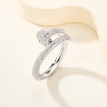 [Luxora]JUSTE RING 2.6MM FULL DIAMOND
