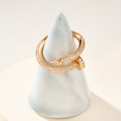 [Luxora]JUSTE RING 2.6MM FULL DIAMOND