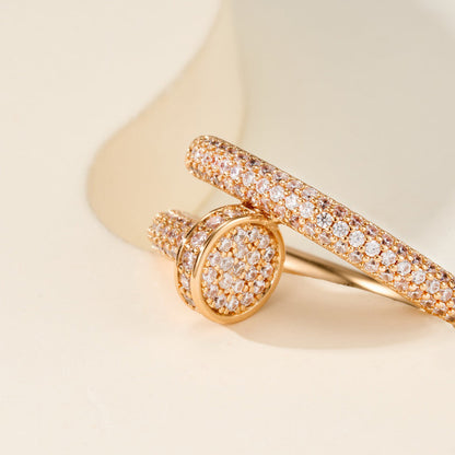 [Luxora]JUSTE RING 2.6MM FULL DIAMOND