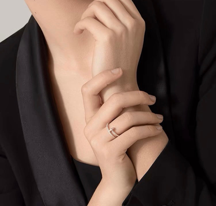 [Luxora]JUSTE 1.8MM FULL DIAMOND RING