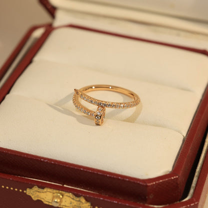 [Luxora]JUSTE 1.8MM FULL DIAMOND RING