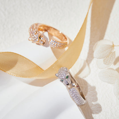 [Luxora]PANTHERE FULL DIAMOND SMALL RING