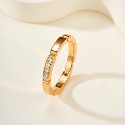 [Luxora]MAILLON PANTHERE 4 DIAMOND RING