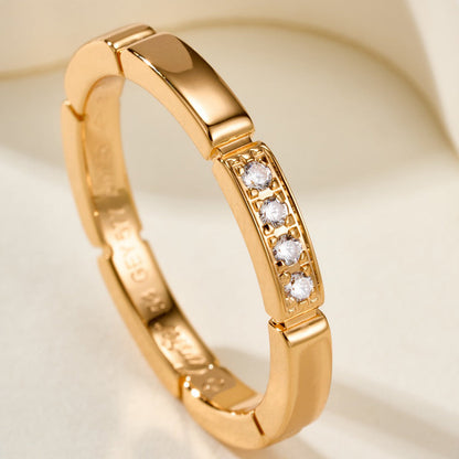 [Luxora]MAILLON PANTHERE 4 DIAMOND RING
