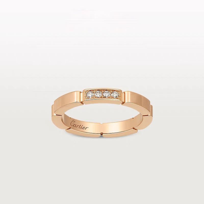 [Luxora]MAILLON PANTHERE 4 DIAMOND RING