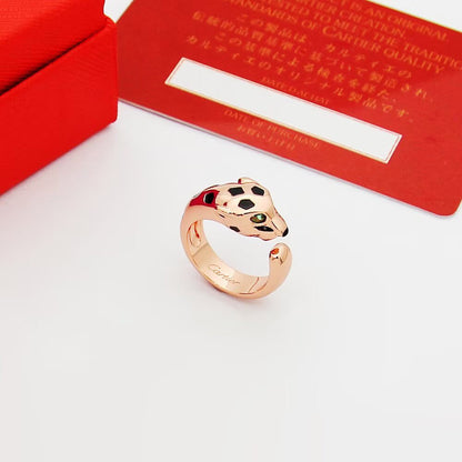 [Luxora]PANTHERE SPOTTED MEDIUM RING