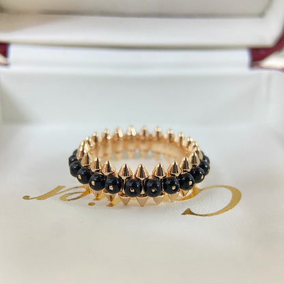 [Luxora]CLASH 7.9MM AGATE CHALCEDONY RING