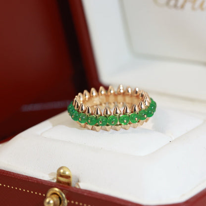 [Luxora]CLASH 7.9MM AGATE CHALCEDONY RING