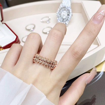 [Luxora]CLASH 9.2MM DOUBLE ROW RING