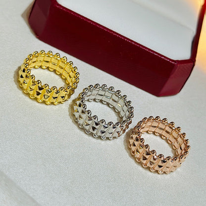 [Luxora]CLASH 9.2MM DOUBLE ROW RING
