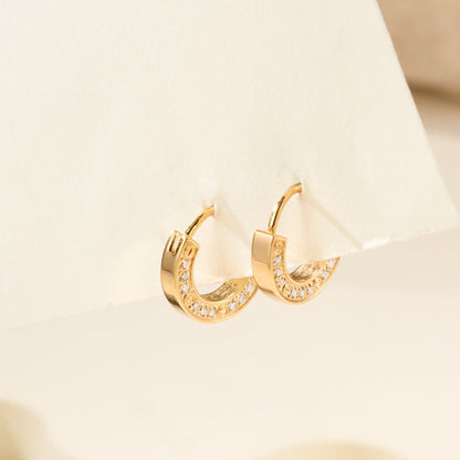[Luxora]LOVE DIAMOND EARRINGS