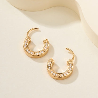 [Luxora]LOVE DIAMOND EARRINGS