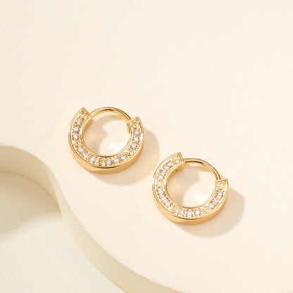[Luxora]LOVE DIAMOND EARRINGS