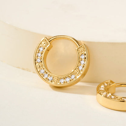 [Luxora]LOVE DIAMOND EARRINGS