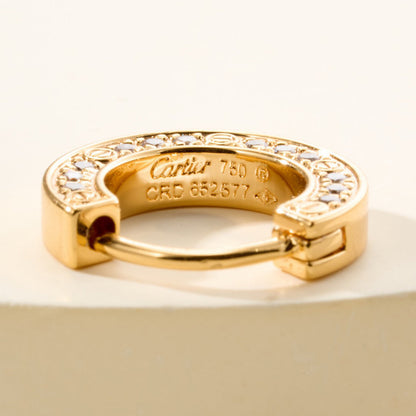 [Luxora]LOVE DIAMOND EARRINGS
