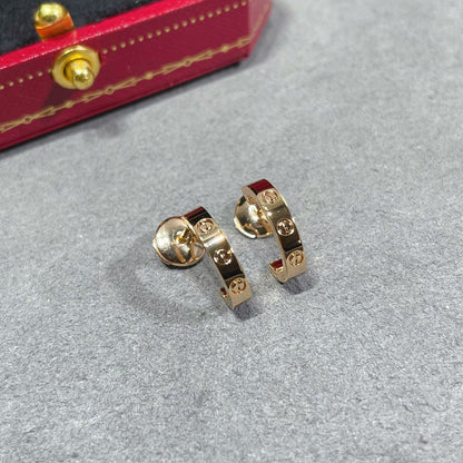 [Luxora]LOVE EARRINGS 2.65 MM NO DIAMOND SMALL
