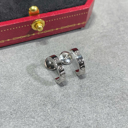 [Luxora]LOVE EARRINGS 2.65 MM NO DIAMOND SMALL