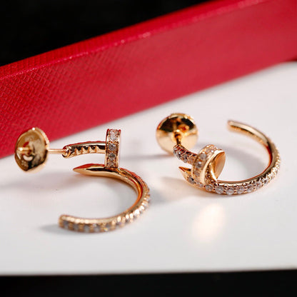 [Luxora]JUSTE FULL DIAMOND SMALL EARRINGS